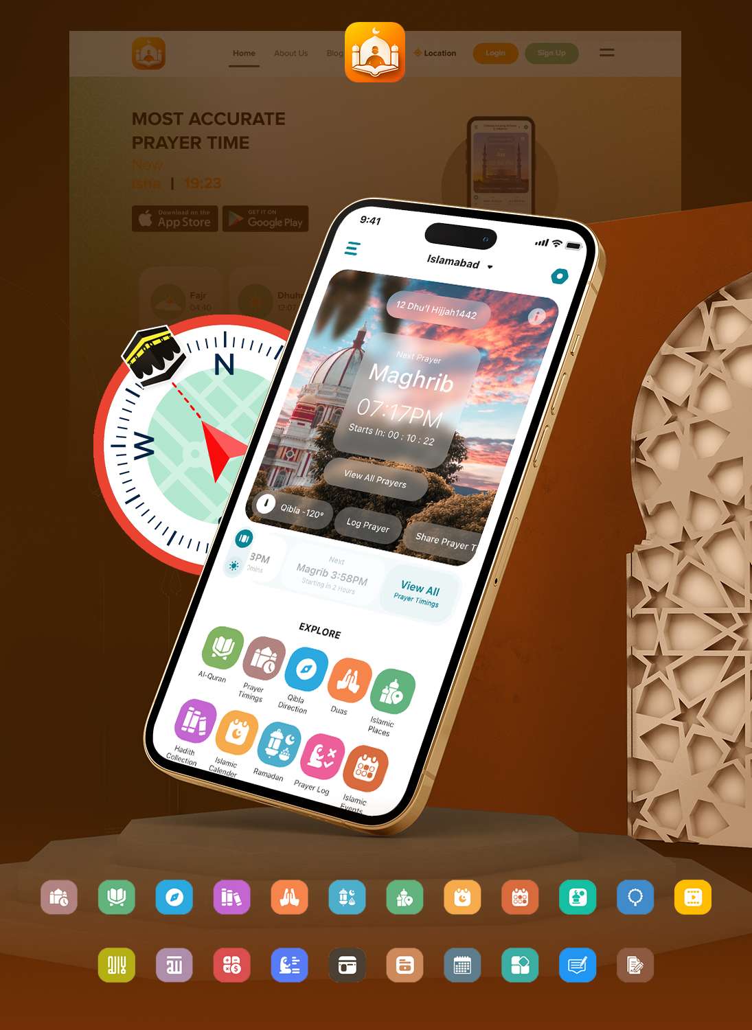 Qibla Direction App