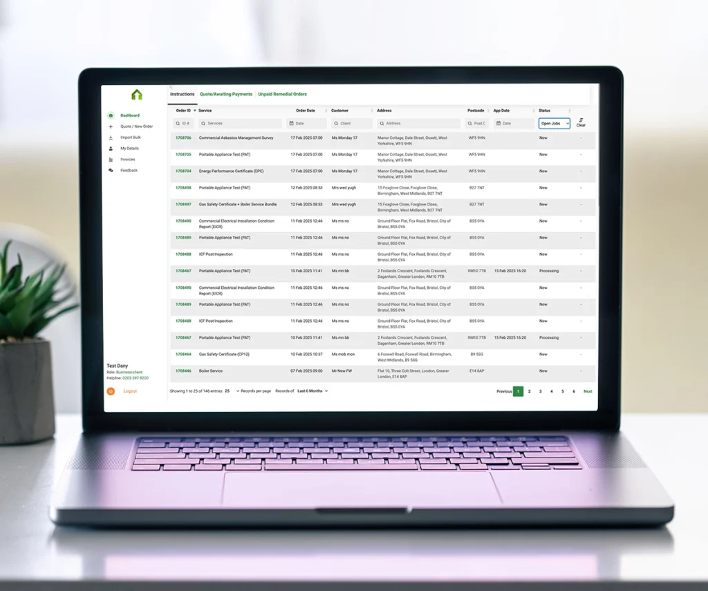 Business Clients CRM