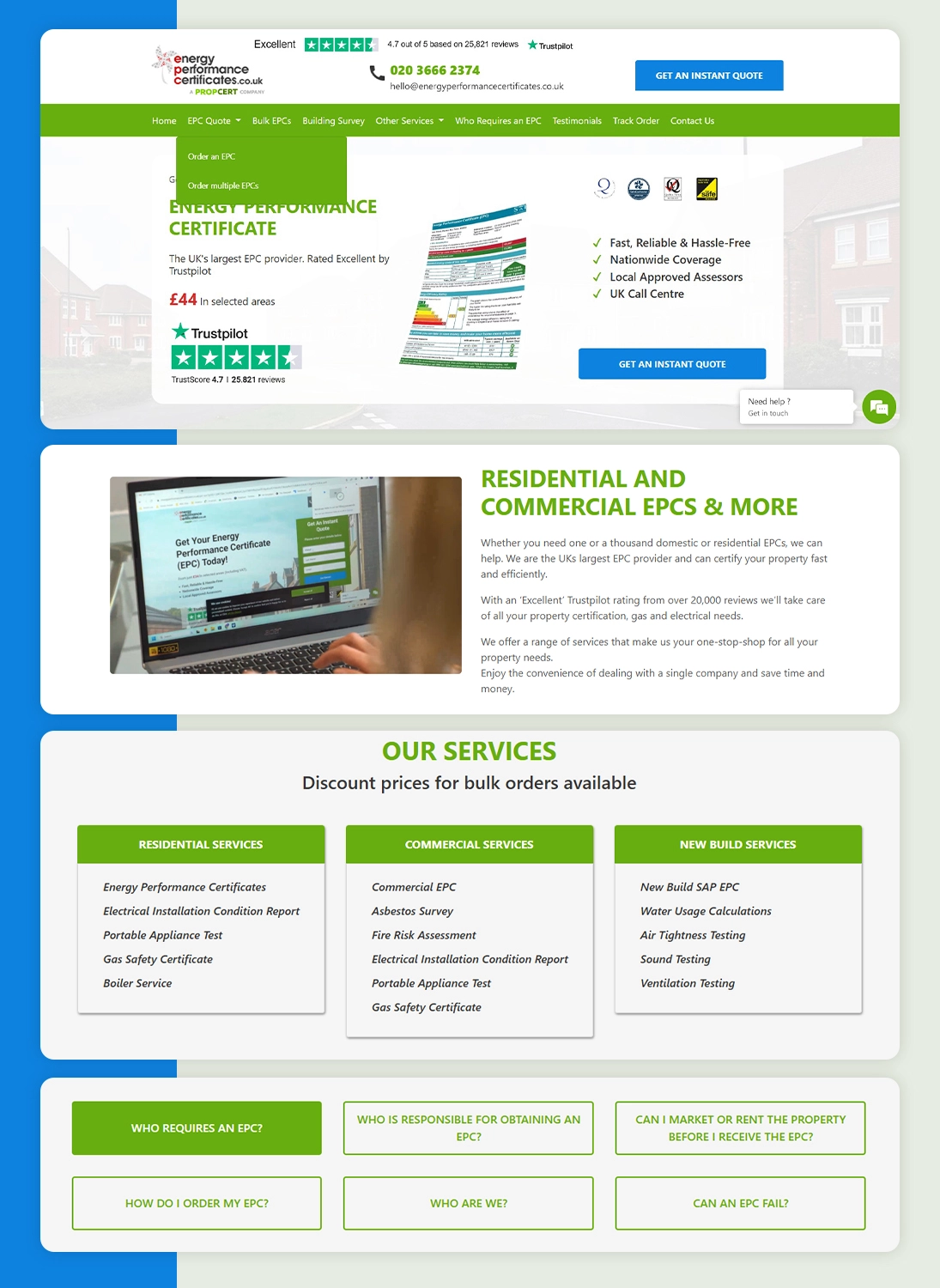 Energy Performance Certificates
