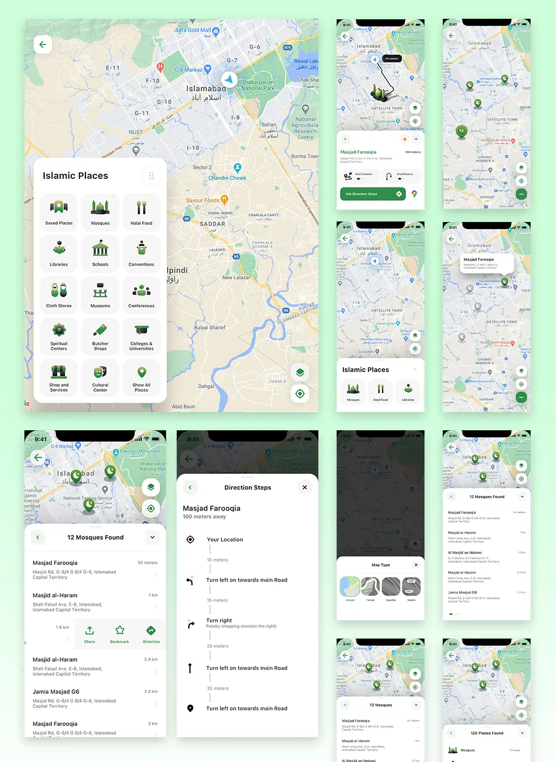 Islamic Places App