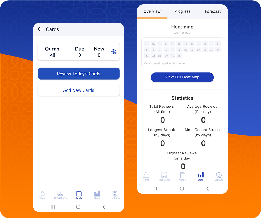 quran memorization app design and development
