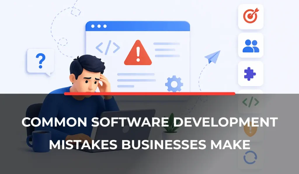 Common Software Development Mistakes Businesses Make