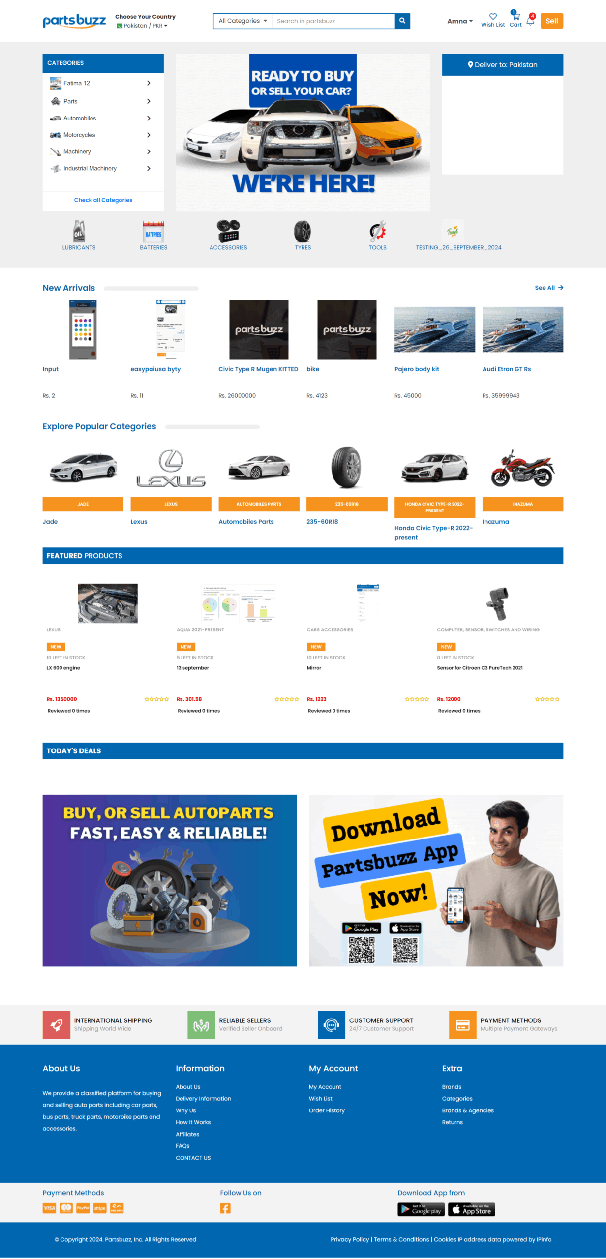 Partsbuzz Marketplace